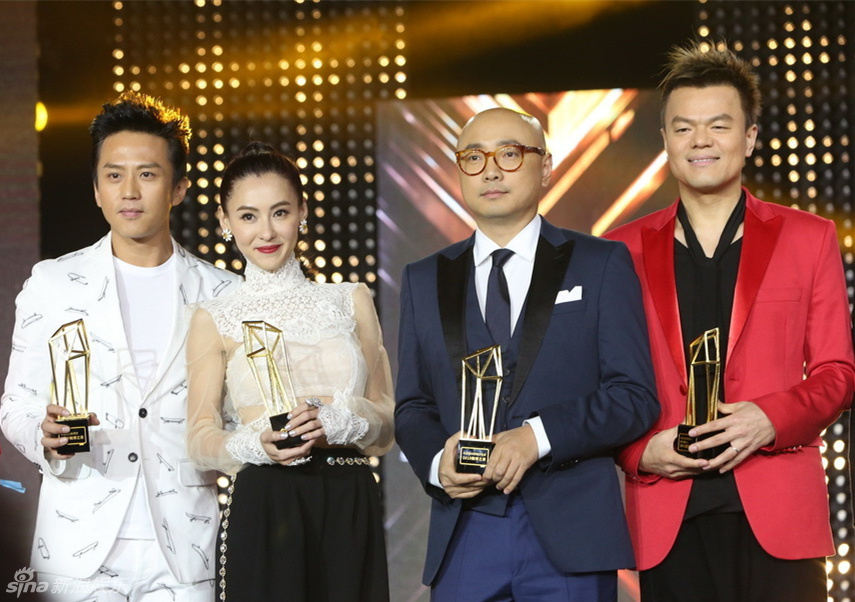 2015新浪微博之夜现场 吴亦凡King赵丽颖Que