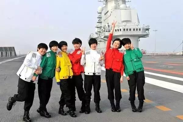 辽宁舰上现七色彩虹:马甲分工详解(23)