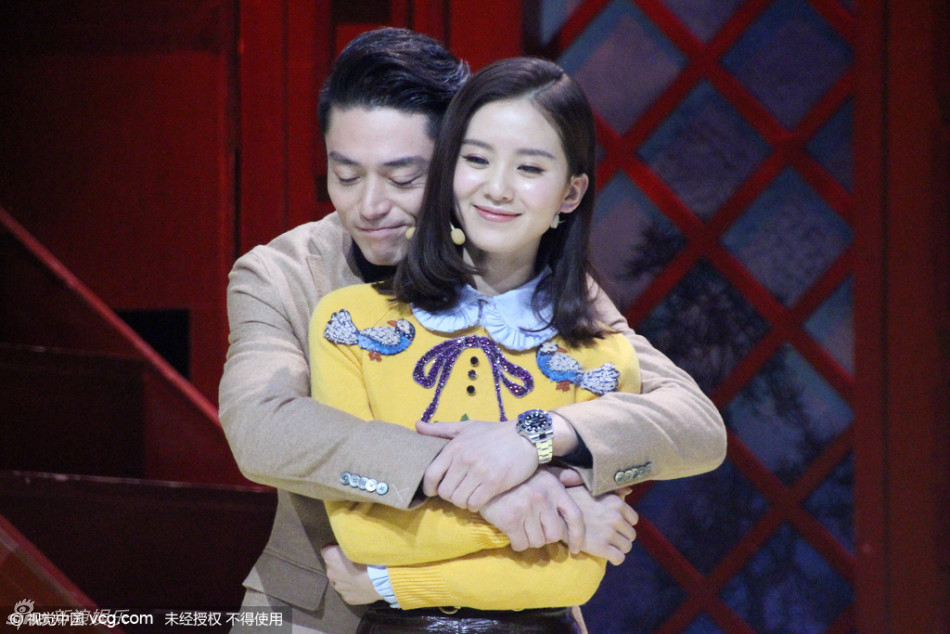 组图:霍建华刘诗诗宣传新剧 肉麻秀恩爱(1)_今