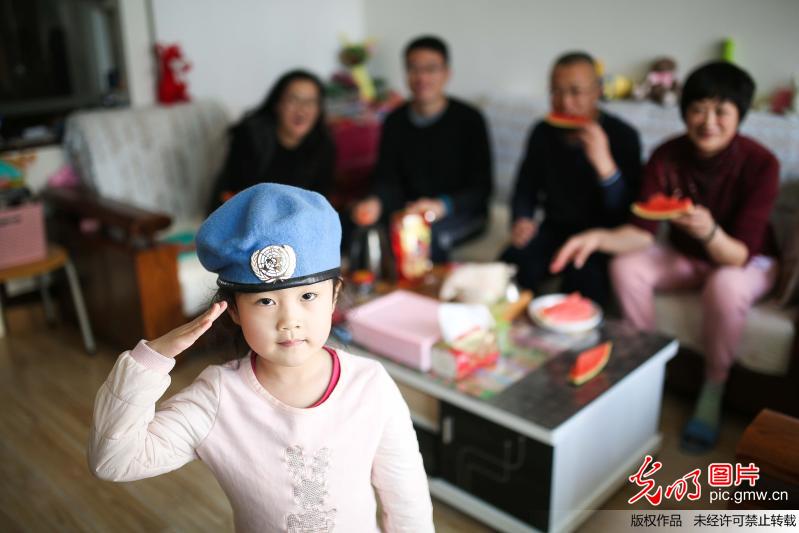 【光明图刊】维和英雄的回家时刻(8)