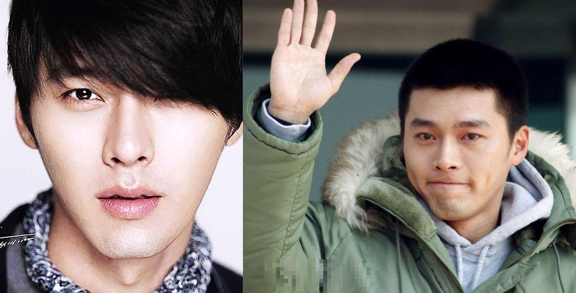 组图:韩星入伍剃圆寸 玄彬宋仲基谁是真帅哥(4