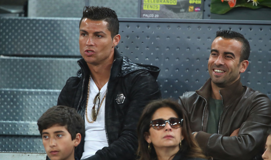 马德里大师赛C罗和肥罗现身看台(8)