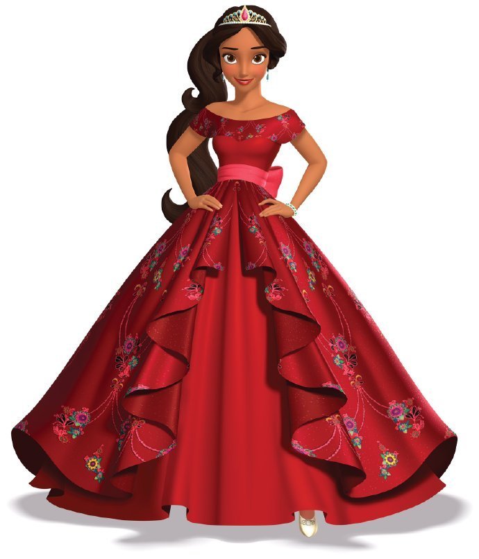 组图:迪士尼首个拉美公主形象海报曝光 可爱红色公主装