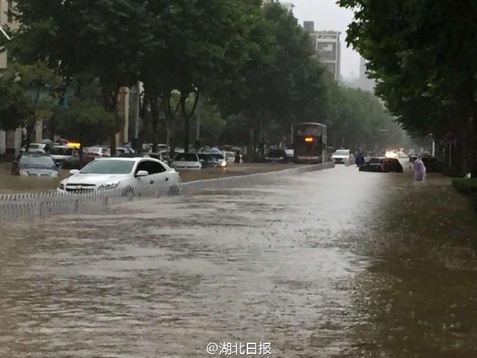 武汉暴雨公交停开