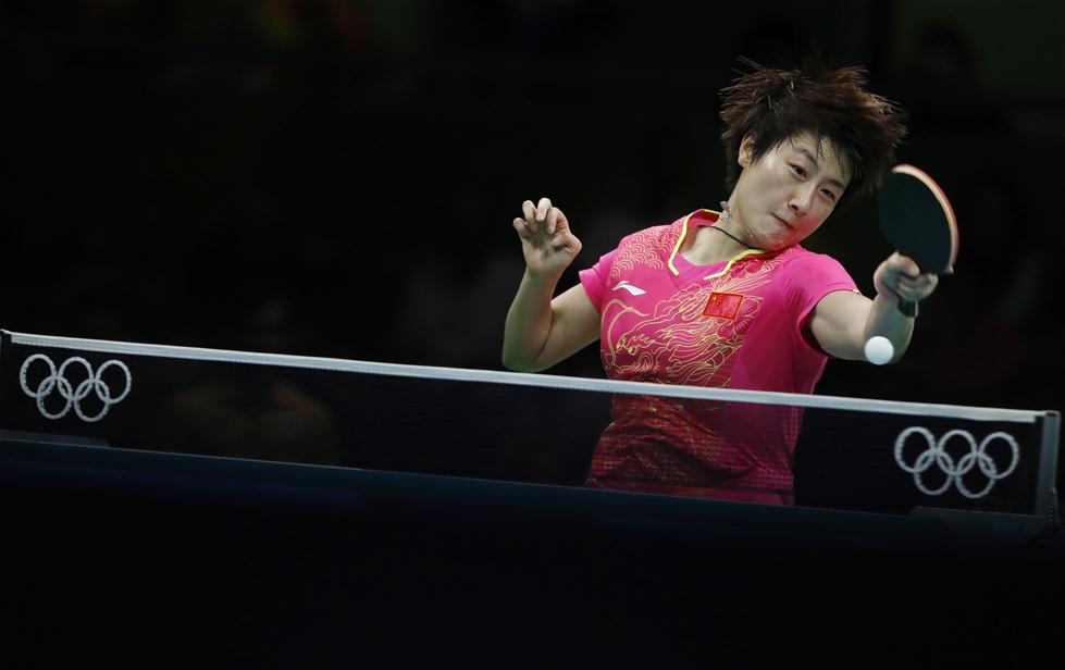 乒乓球女单决赛﹕丁宁夺冠(2)