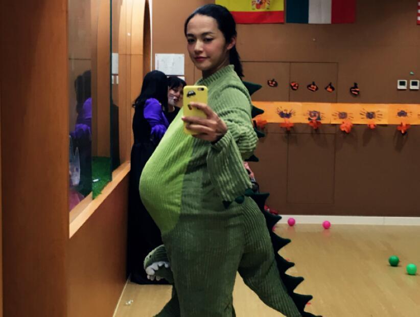 组图:姚晨说自己是吃撑的龙母?明明是超萌的小