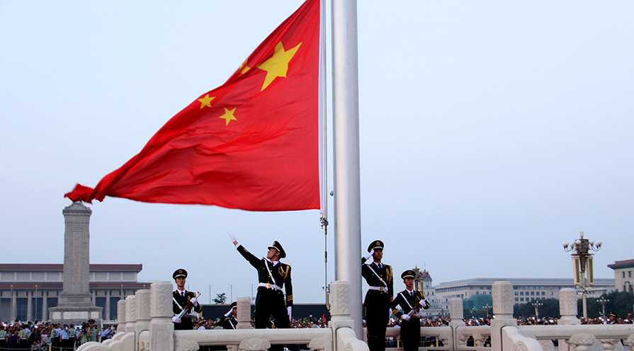 走进天安门国旗护卫队 探访升旗降旗的那些事儿