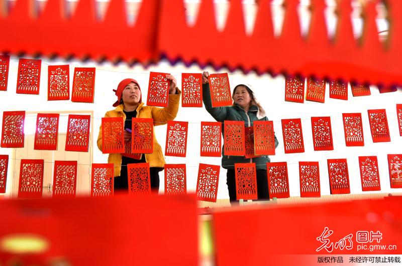 迎新年 民俗产业加工忙