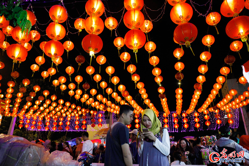 世界各地华人张灯结彩欢度春节