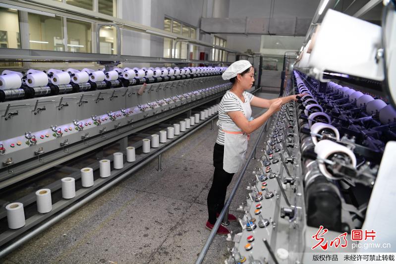 江苏海安纺织业转型升级(4)_焦点 _光明网
