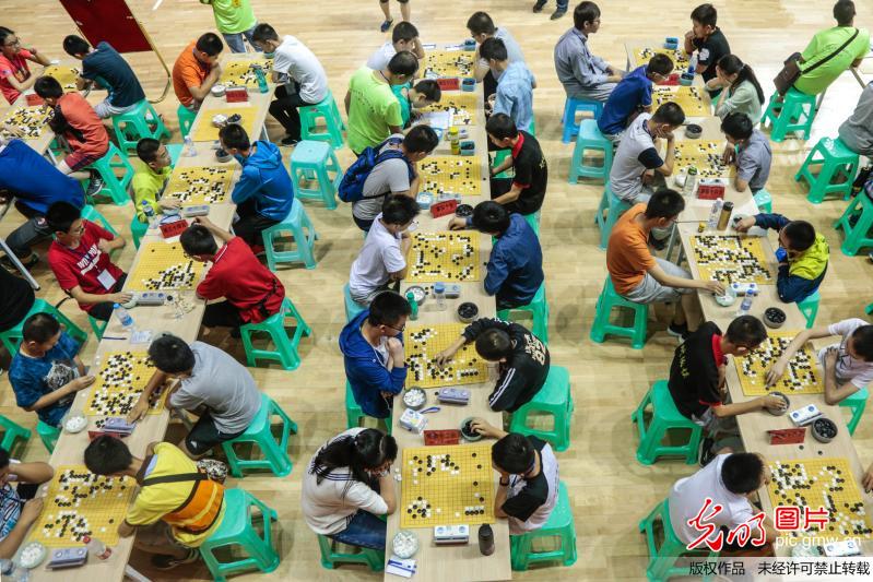 全国少儿围棋公开赛在贵州安顺开赛
