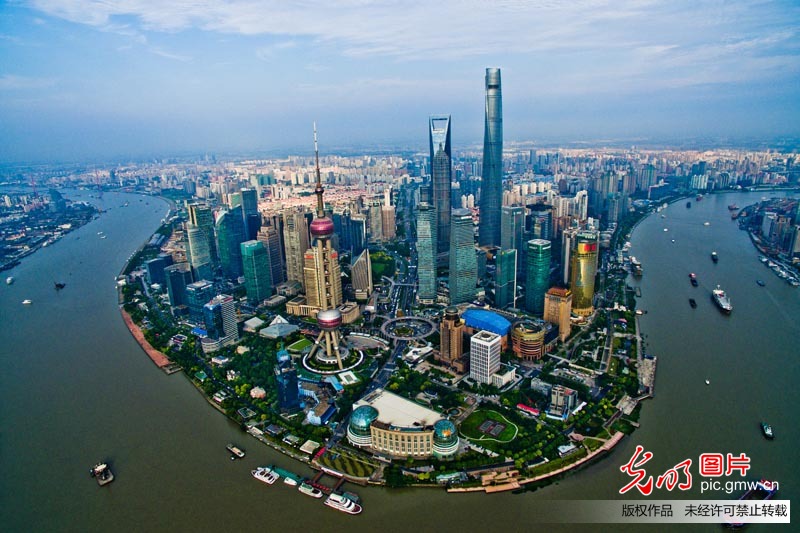 "喜迎党的十九大——航拍中国"活动走进上海