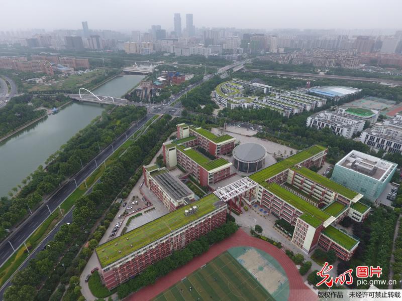 郑州一区域空中绿地达12个足球场大小