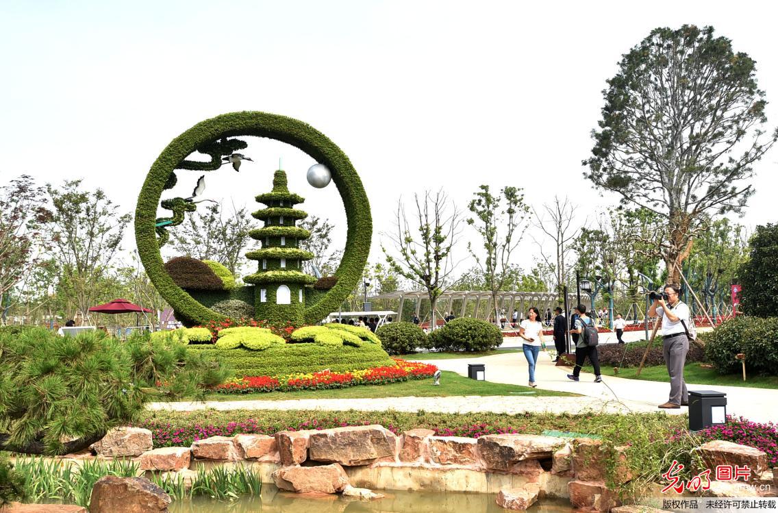 第十届江苏省园艺博览会在扬州开幕