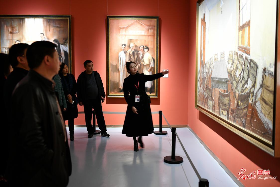 全国红色美术作品展亮相遵义 全国红色美术作品展亮相遵义