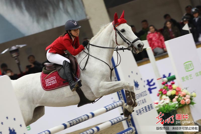 国际小骑手首次汇聚中国决战室内场地障碍赛