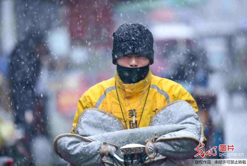 我国多地迎来降雪