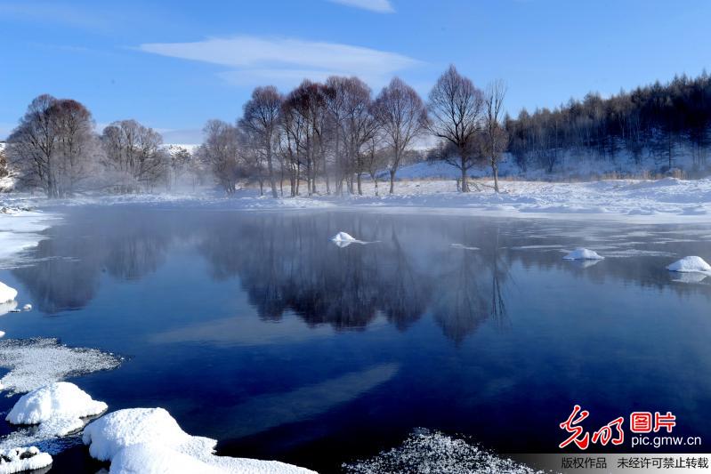 内蒙古阿尔山：披着神秘面纱的不冻河