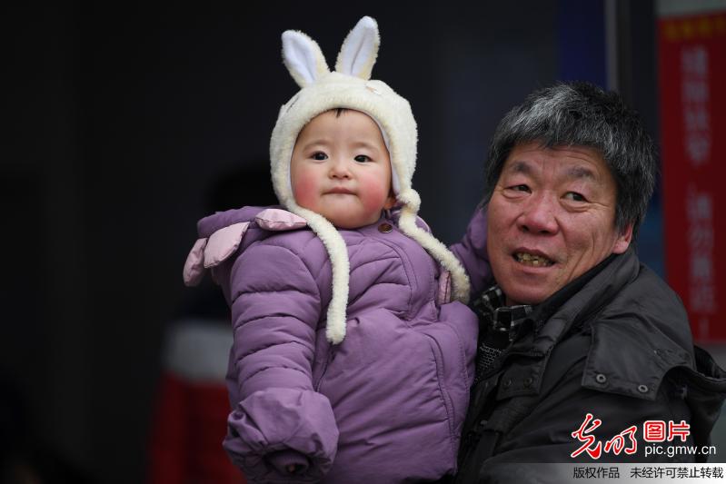 “小候鸟”大迁徙 “娃娃军团”卖萌抢镜