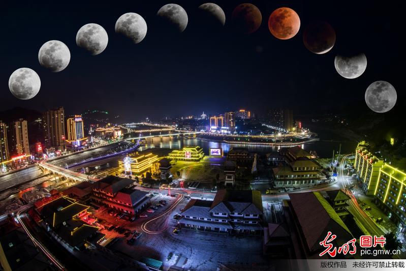 【光明图刊】“三月合一”齐现天宇