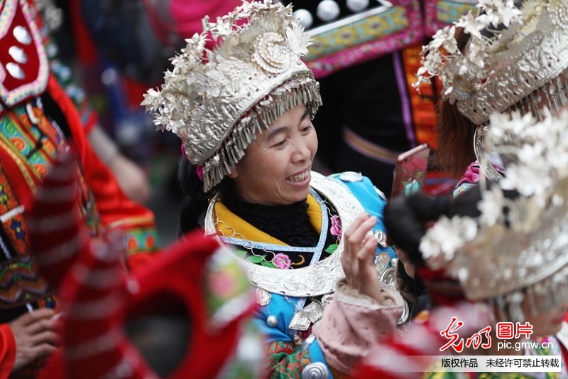大年初五：贵州黔东南苗寨里刮起最炫民族风