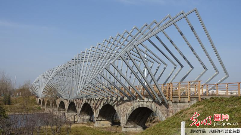 窄轨铁路桥改造成梦幻小铁路桥