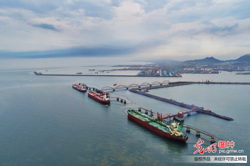 海洋强省战略在日照港落地生根——日照港第3个30万吨级原油码头投用