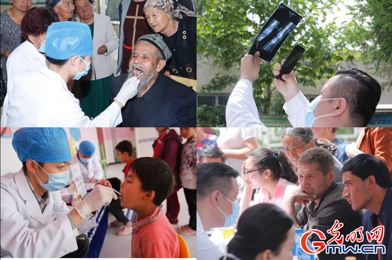 “光明健康公益行”志愿服务团队走进新疆