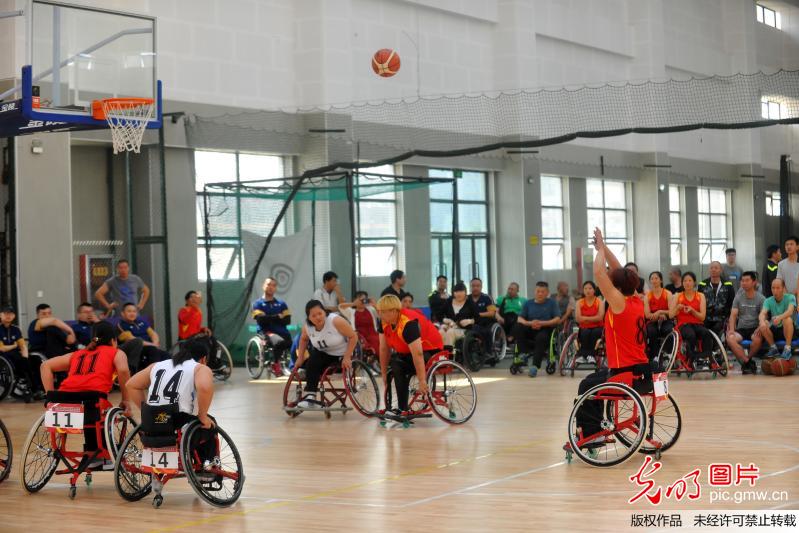 2018全国轮椅篮球锦标赛在西安开赛