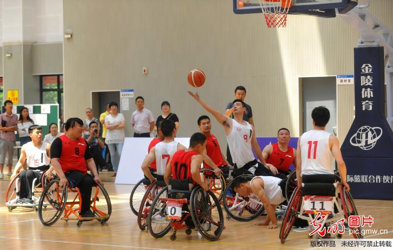 2018全国轮椅篮球锦标赛在西安开赛