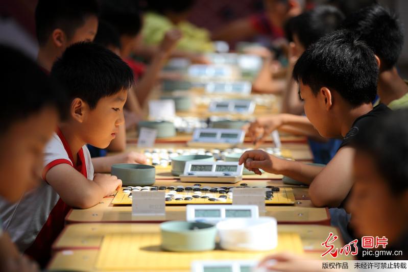 北京市青少年围棋邀请赛开赛