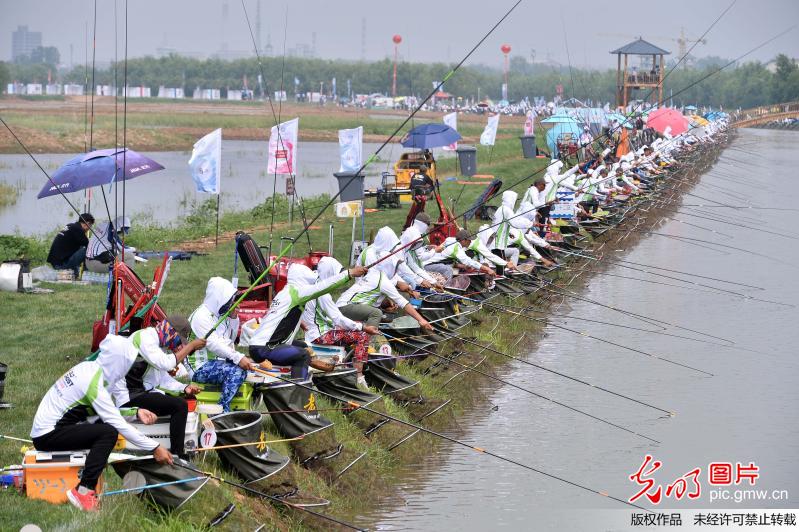 第六届中国大运河台儿庄河钓大赛举办