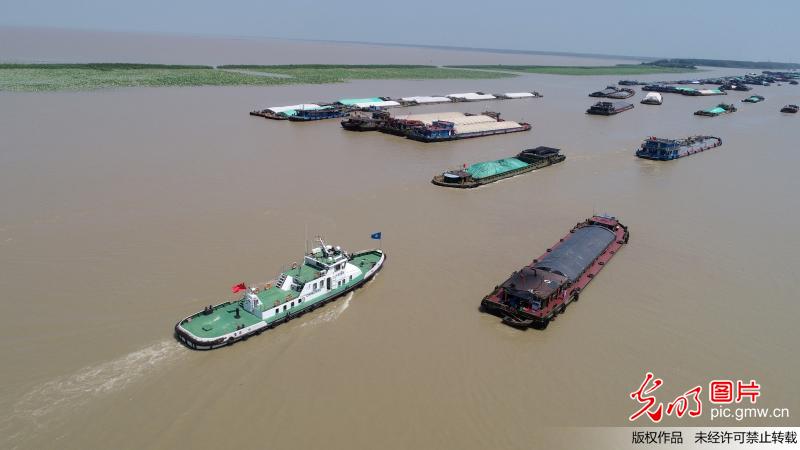 台风“玛莉亚”减弱 洪泽湖恢复通航