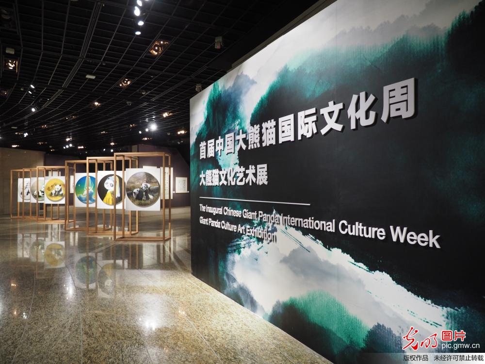“首届中国大熊猫国际文化周”在中华世纪坛开幕