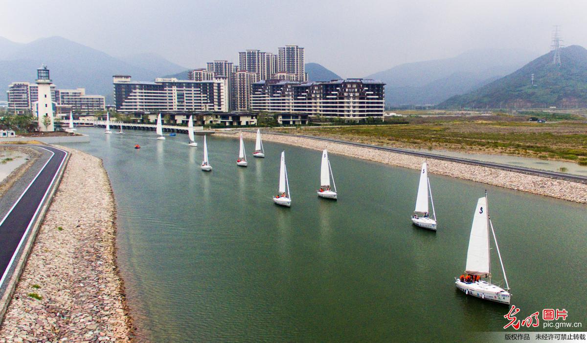 2018全国帆船邀请赛在宁波举行