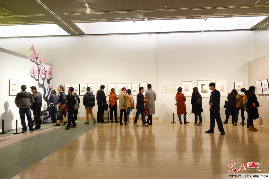 “丰子恺的艺术世界”在京开幕
