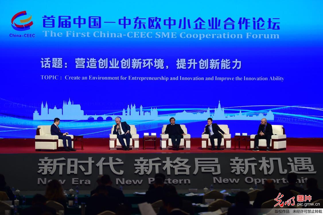 首届中国-中东欧中小企业合作论坛举行