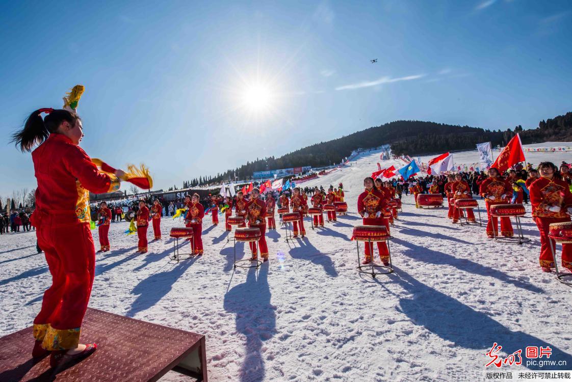 山东省第二届冬季全民健身运动会开幕