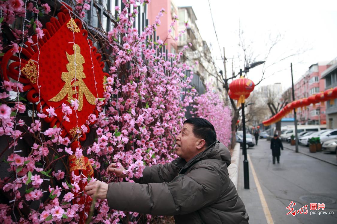 北京老胡同迎新春