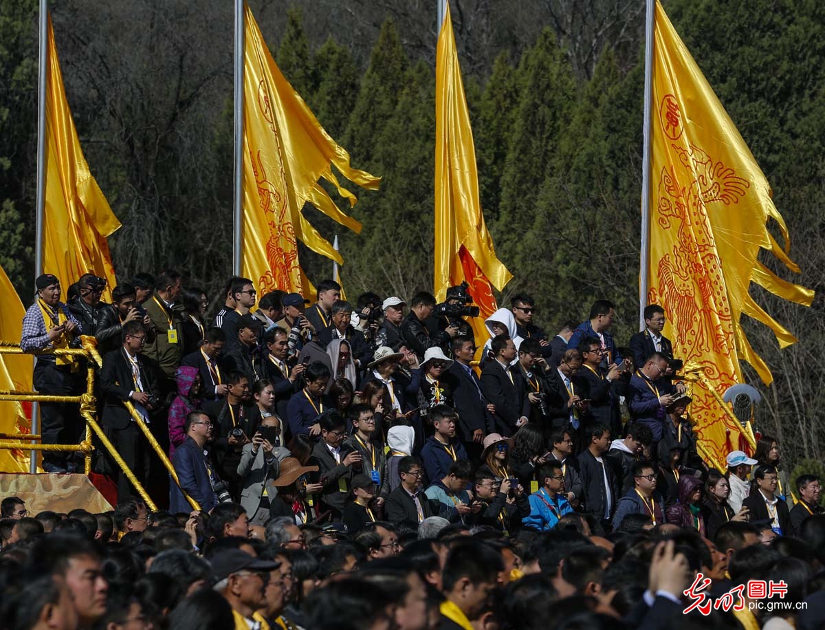 己亥年清明公祭轩辕黄帝典礼在陕西举行