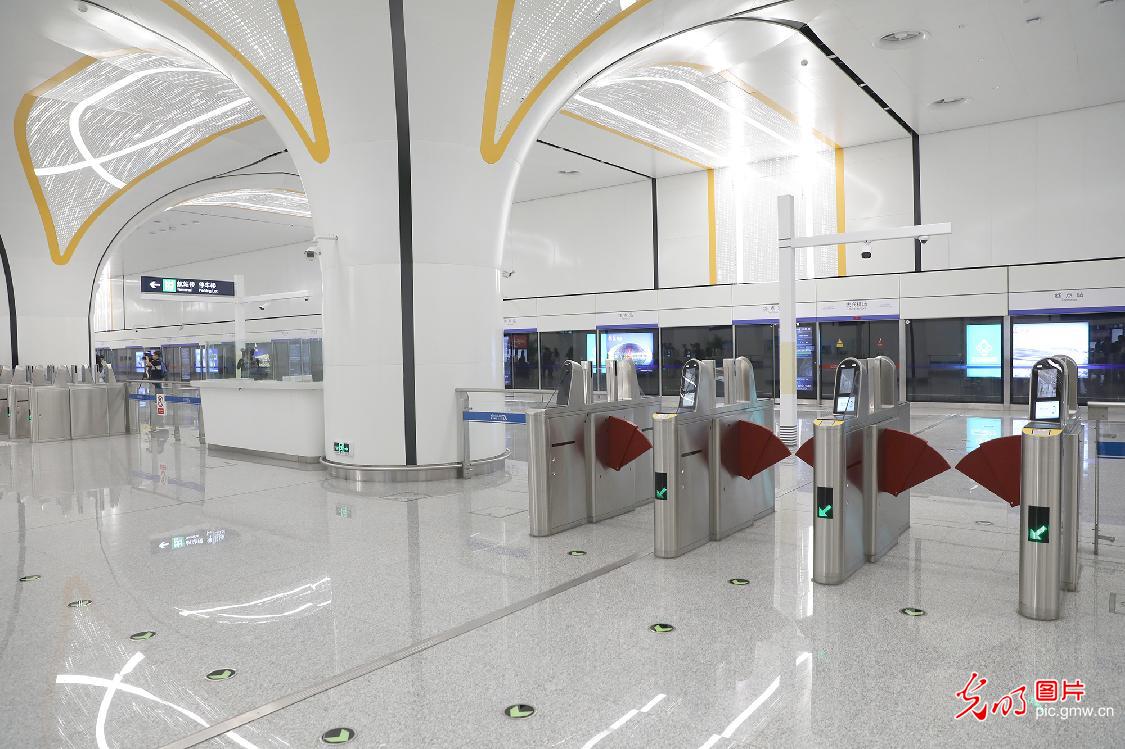 大兴机场线蓄势待发