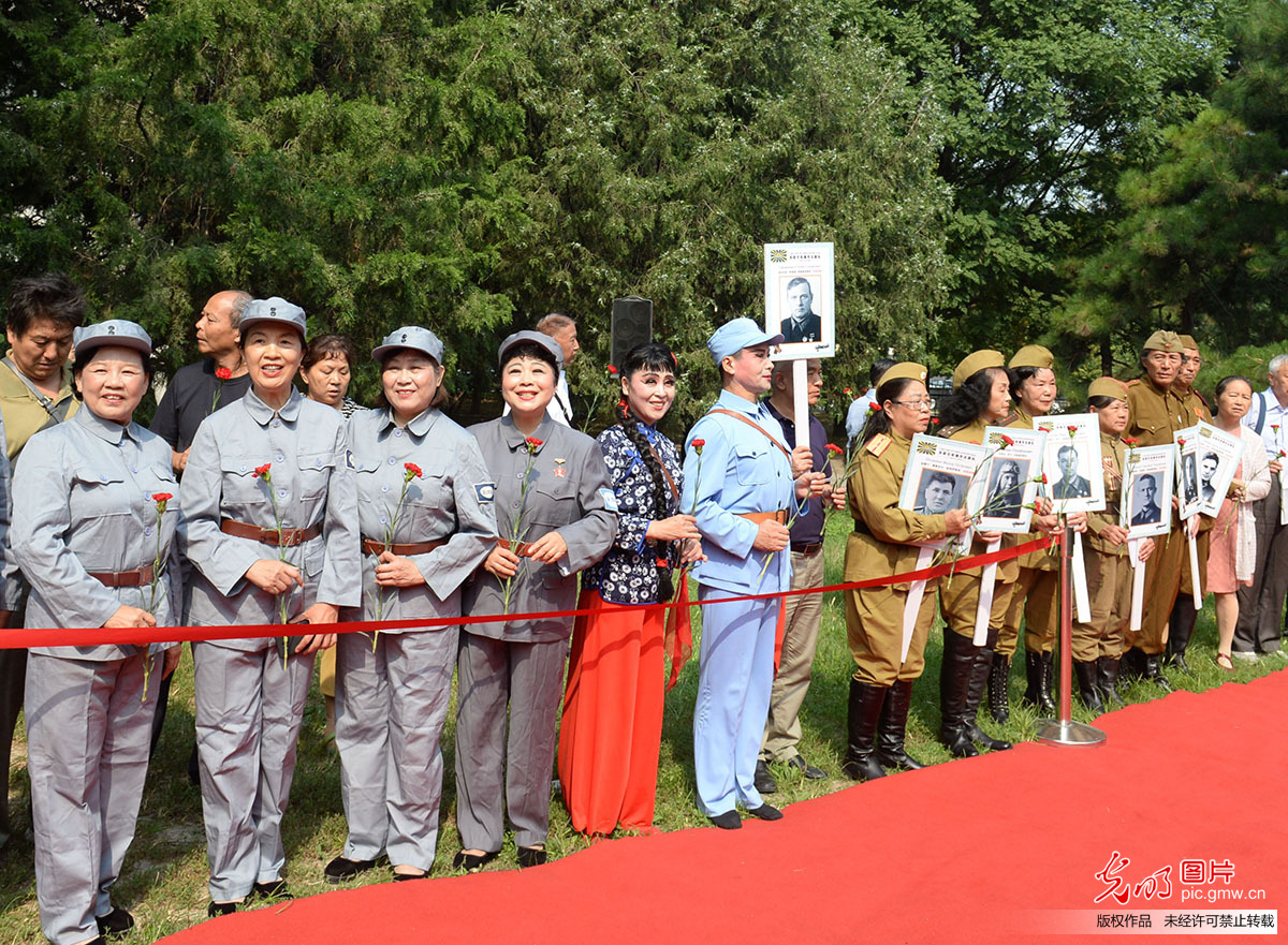 纪念中国抗日战争胜利74周年活动在北京金台艺术馆召开