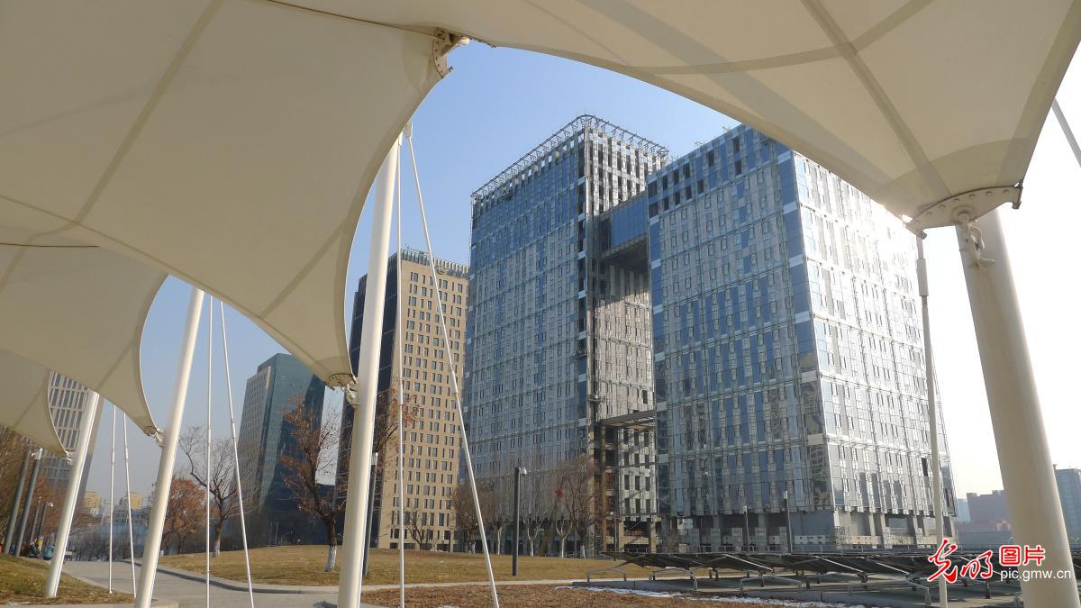 北京冬奥村项目主体结构全部封顶 北京冬奥村项目主体结构全部封顶
