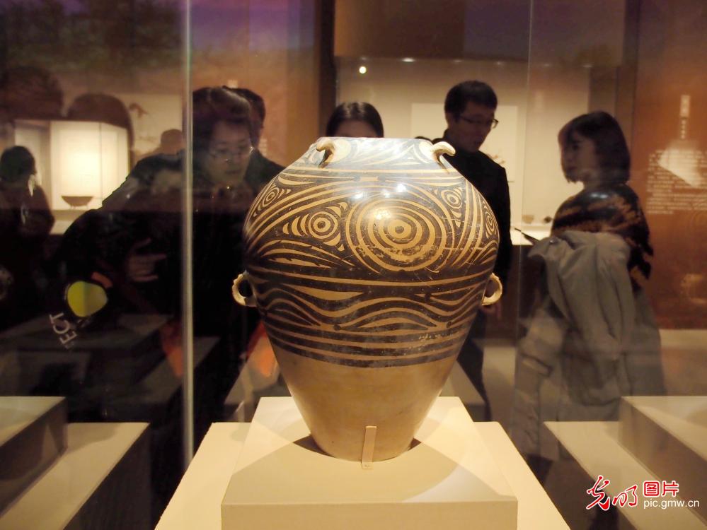 “国色初光——甘肃彩陶艺术展”国博开幕