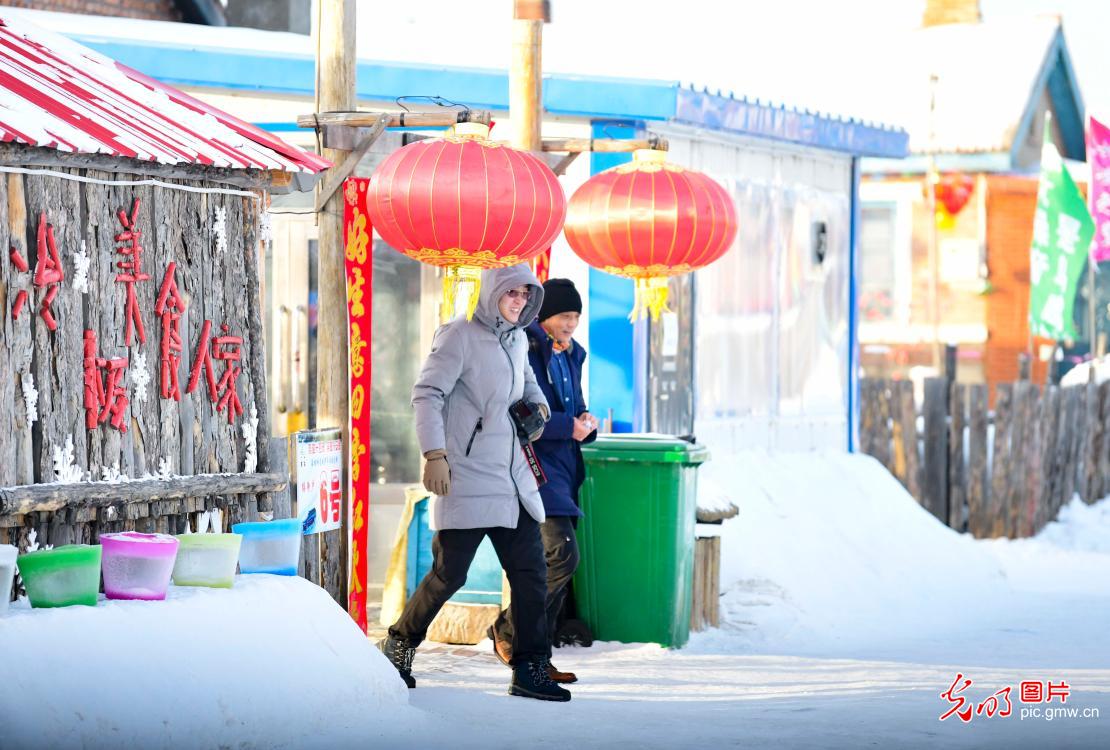内蒙古呼伦贝尔：冷极村里热旅游