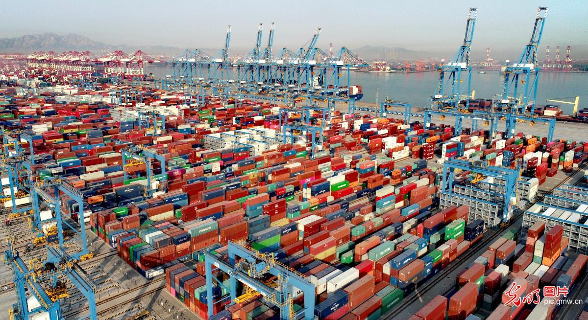 山东港口一季度完成货物吞吐量3.7亿吨