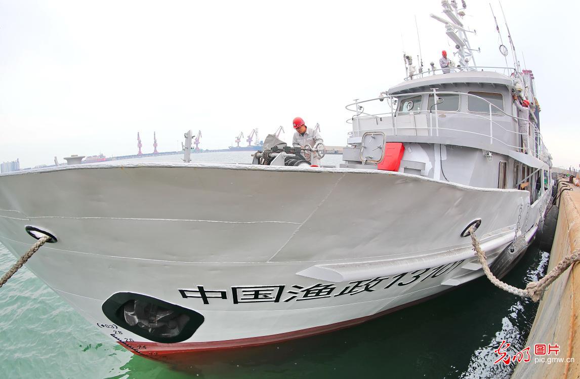 河北秦皇岛：加快渔政船改造升级 助力伏季休渔期执法