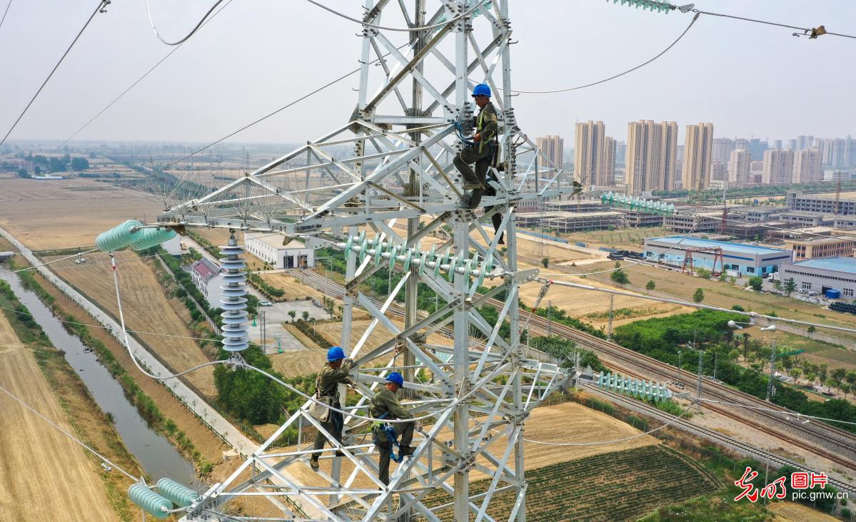 安徽亳州：电网建设助力企业发展