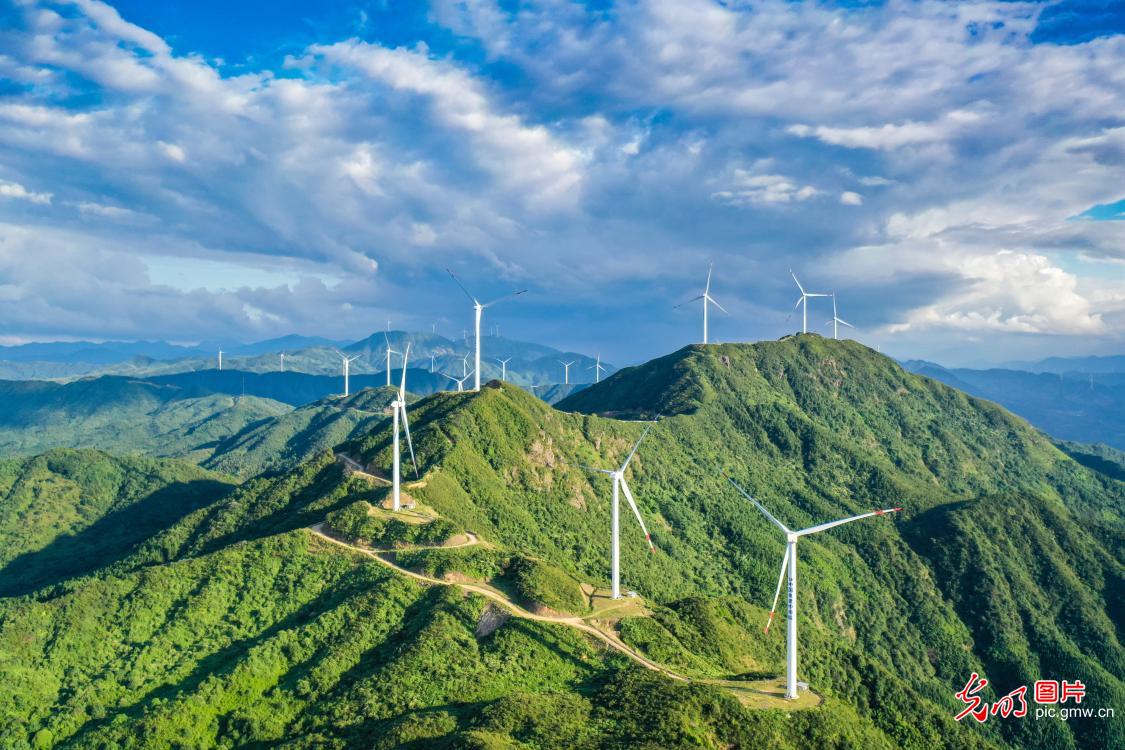 湖南蓝山：清洁风电 绿色发展