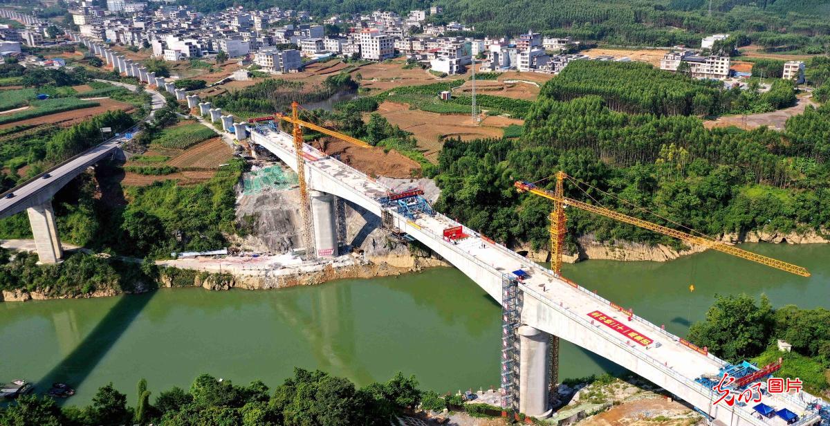 广西红渡大桥图片
